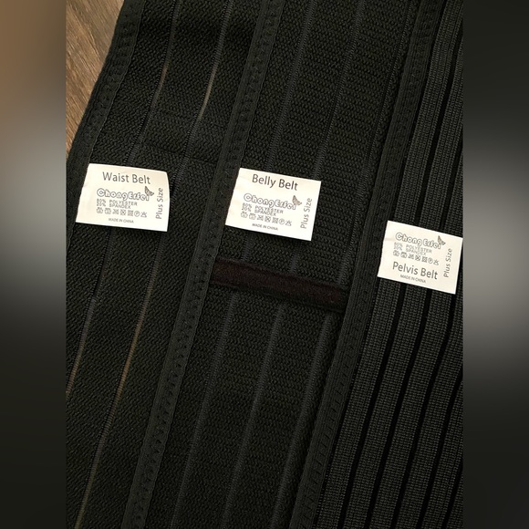 NEW 3 in 1 POSTPARTUM BELT, PLUS SIZE, black - Picture 10 of 16